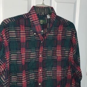 Orvis Men’s Long Sleeve Shirt. Size Extra Large. Plaid Cotton